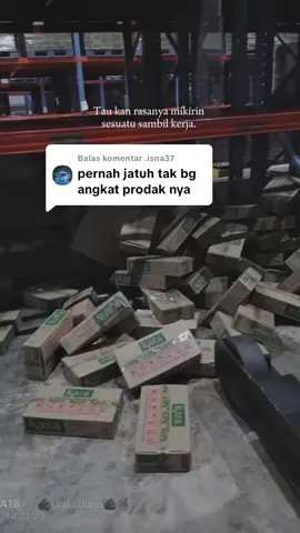 Membalas @.isna37 rijek dan kemek 😂.. #salamduagarpu #warehouse #reachtruck #operatorforklift #forklift 