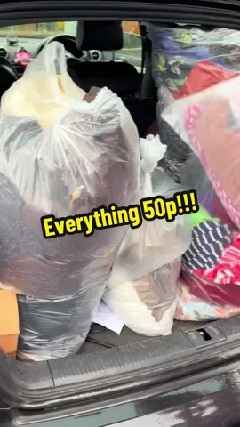 50p Saturday Jumble Sale ❤️ #fyp #jumblesale #tabletop #thrift #manchester 