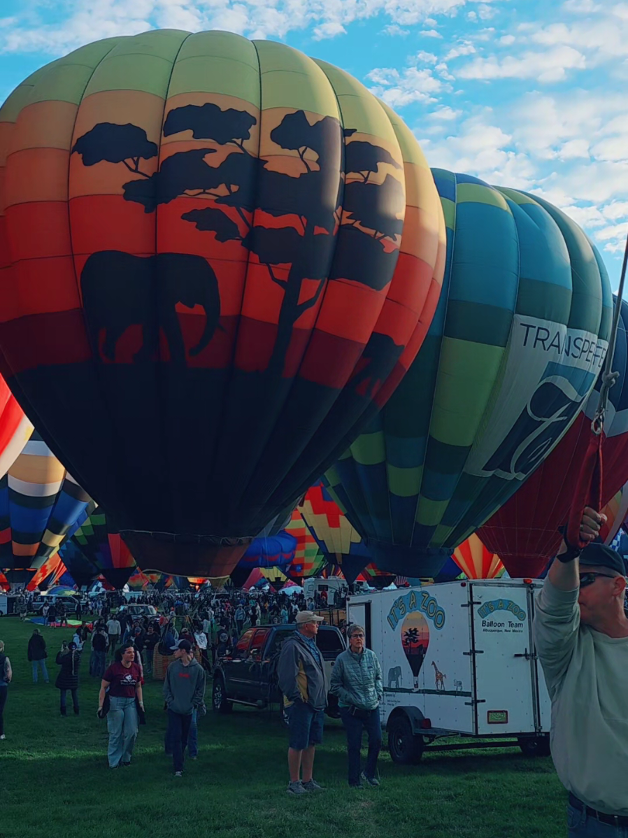 #balloonfestival2025  #internationalballoonfiesta  #fyp  #hotairballoon 