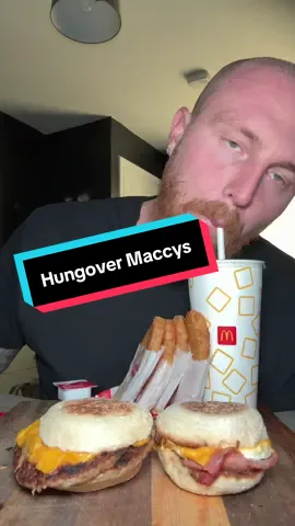 McDonald’s brekky 😋 #fyp #foryou #mcdonalds #FoodTok #viralvideo 
