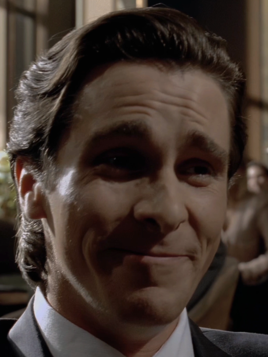 O Patrick Bateman tá maluco 🤣 #patrickbateman #americanpsycho #psicopataamericano #patrickbatemanedit #viral 