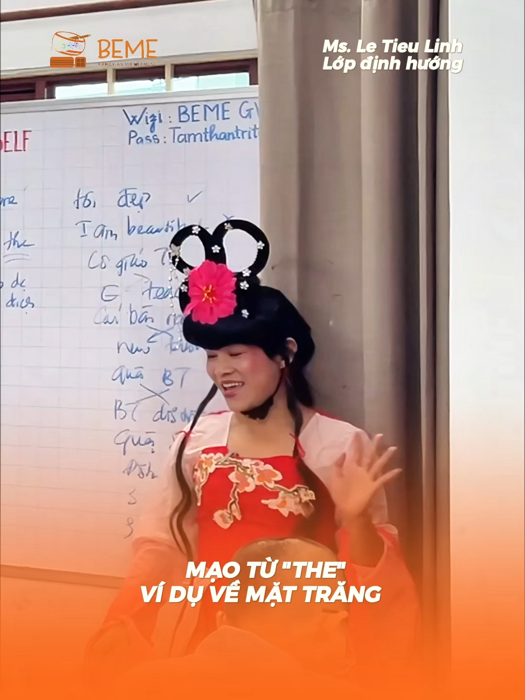 Tụi em thấy cô giống ai, nói luôn đi.  #letieulinh #bemeenglishclass #xuhuongtiktok