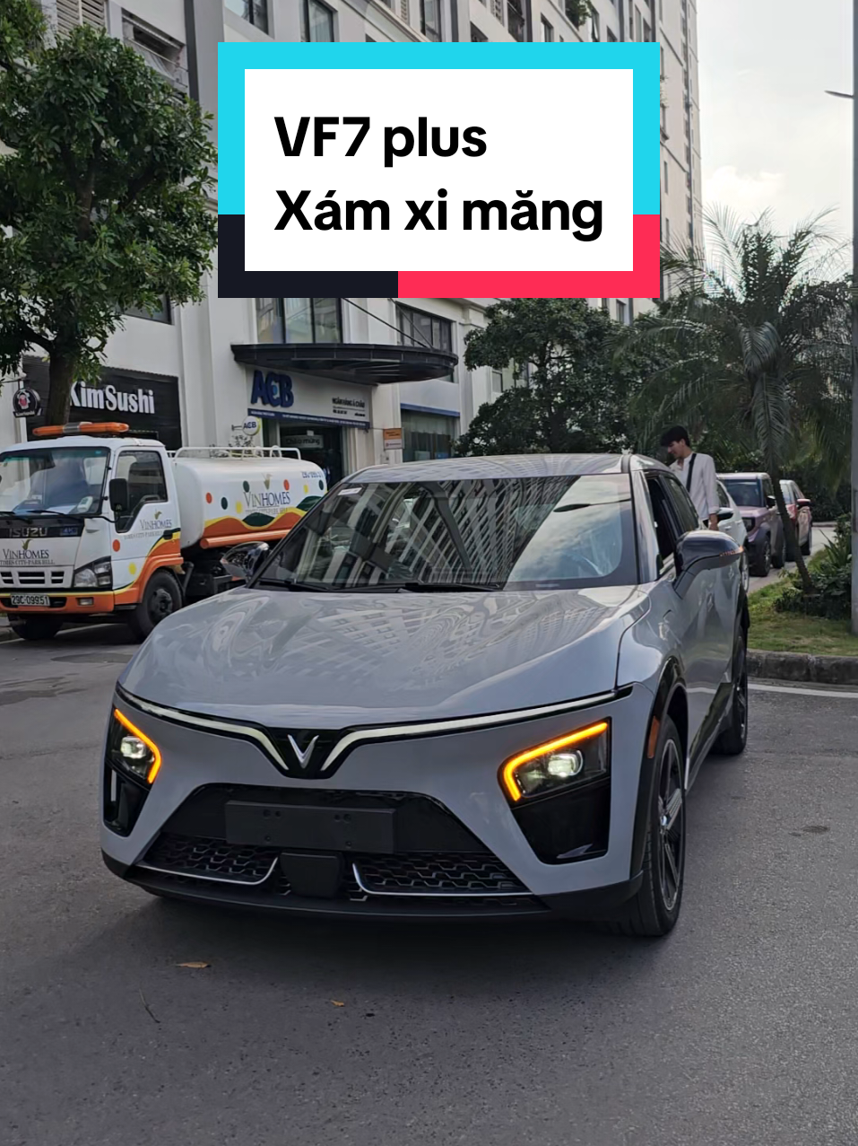 Về 1 chiếc #vinfast #vf7 plus màu mới nội thất nâu cực sang  #doixexangsangxedien #truongvinfast 