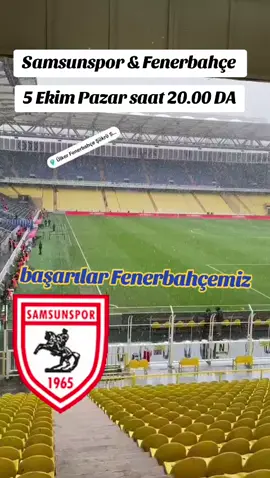 #fenerbahçe #samsunspor #deplasman #sukrusaracoglustadi #ilk11 