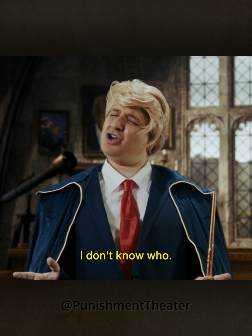 Donald Trump enters the Harry Potter universe to teach Defense Against The Dark Arts at Hogwarts