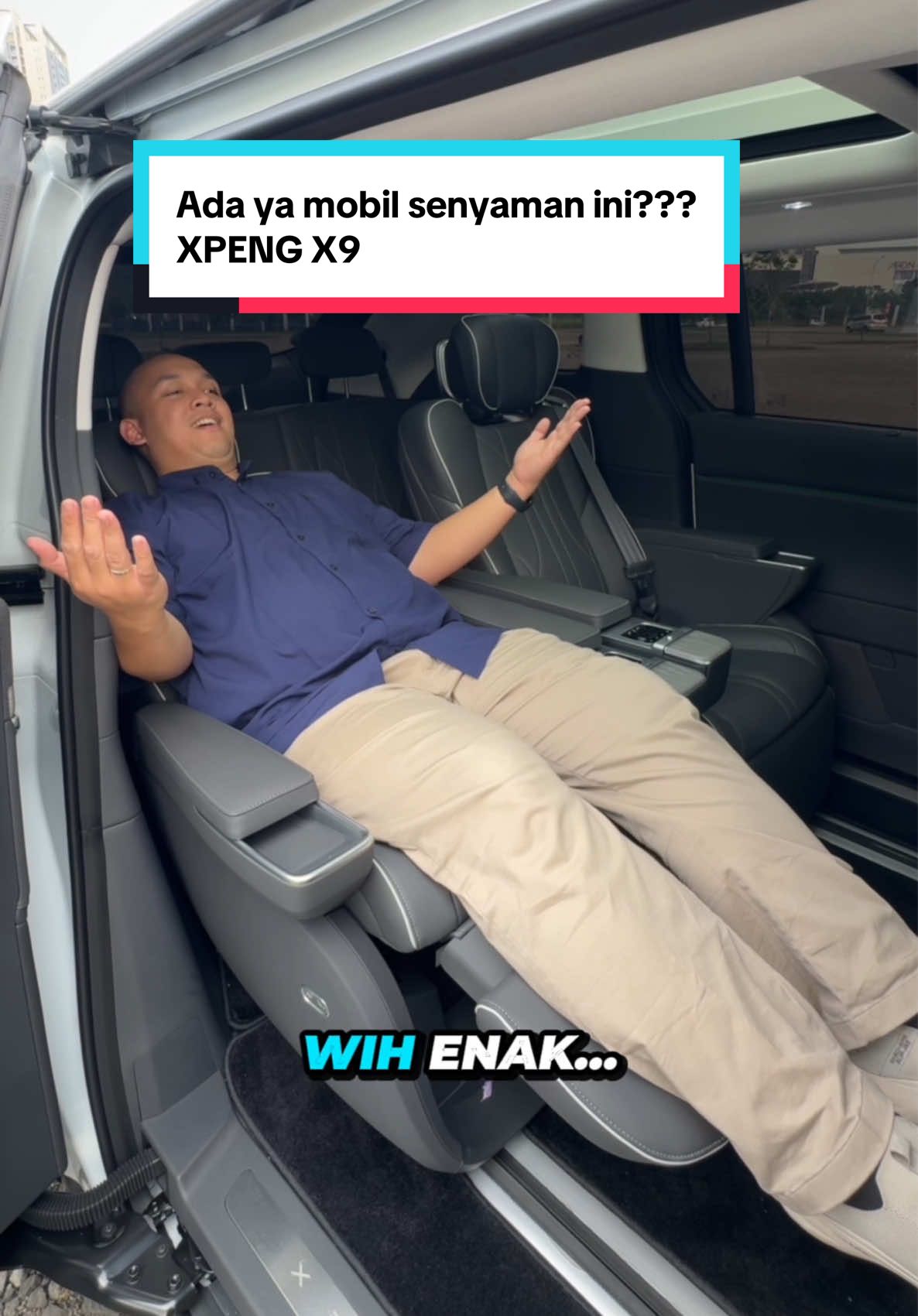 Xpeng X9 nih! 😍 Jarang-jarang cobain mobil Rp 1 miliar terus sampe mikir “ini mobil mestinya lebih mahal dari ini sih”, karena bener-bener seenak dan selengkap itu! @XPENG Indonesia  #xpeng #xpengx9  #reviewmobil #mobilbaru 