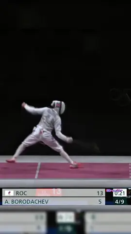 Anton Borodachev 🇷🇺 is a Russian left-handed foil fencer. Won team silver at the Tokyo Olympics, junior world gold in 2019. Strong on defense, sharp footwork. Russian fencers like Borodachev competed under the ROC flag because Russia got hit with a two-year ban from the World Anti-Doping Agency for state-sponsored doping violations back in 2019, it let clean athletes in as neutrals, no national colors till 2022. Ever wonder why they let that three-second corps-à-corps drag on? In elite foil, refs hold back unless there’s a clear foul-like shoving-so skill wins out. Borodachev’s blade stayed active, sneaking the touch no stop called. #Fencing #Esgrima #Sports #foilfencing #FencingForBeginners 