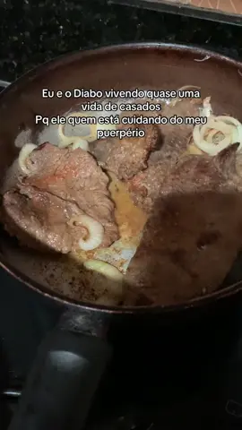 Calma aí, se ele está cuidando, ele que deveria estar fazendo o almoço e não eu. 🤨 Homens….  #maedeprimeiraviagem #gravidez #maedemenino #ex 