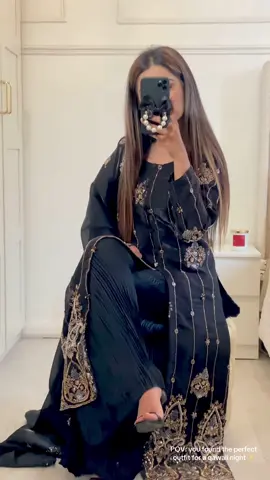 POV: You found the perfect outfit for a qawali night 🖤✨ #fyp #qawali #qawalinight #black #gold 