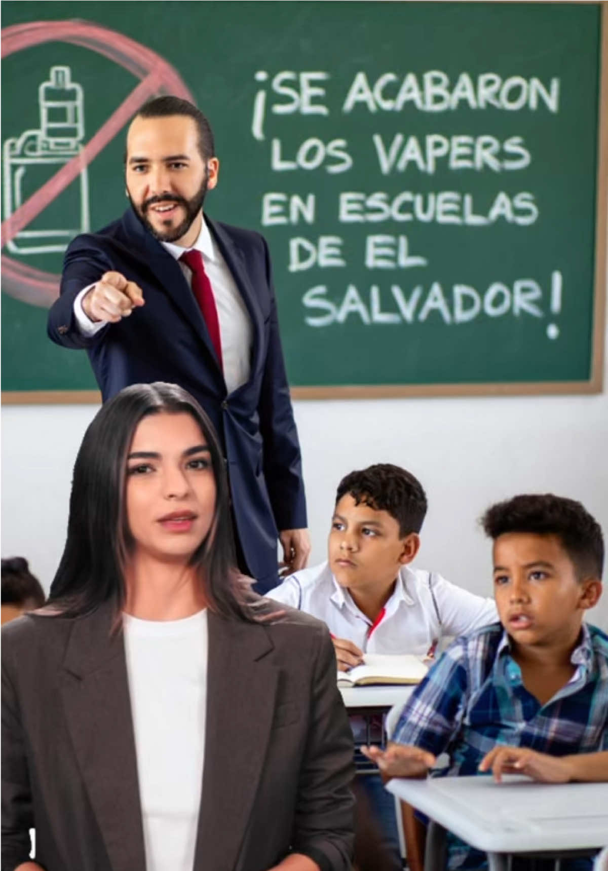 🚭 ¡Bukele lo prohíbe todo! Adiós a los vapes en El Salvador 😱 #Bukele #ElSalvador #VapeBan #NoVapes #news 