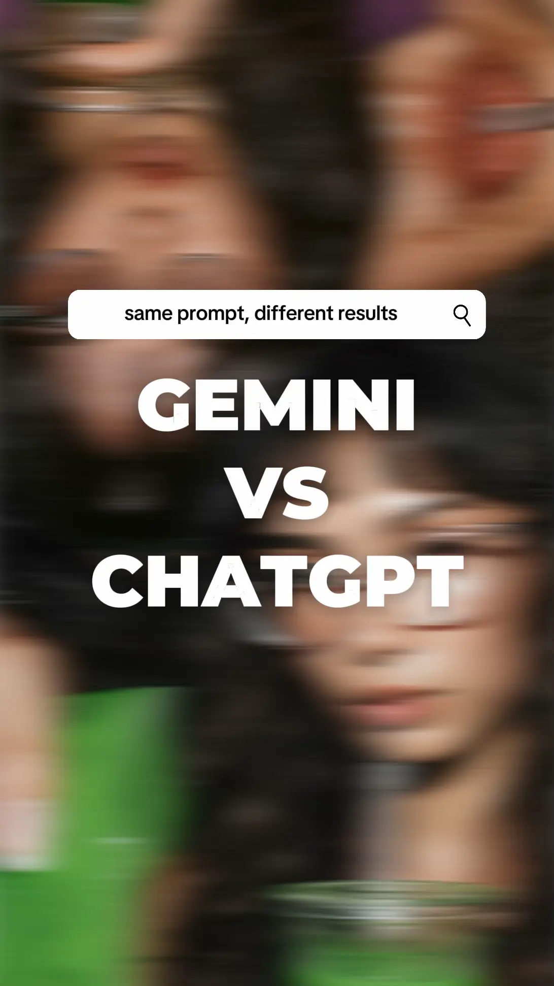 Same prompt, totally different vibes. Who nailed it? Show me what you got! 👀  #geminiai #ai #prompt #promptideas #chatgptprompts 