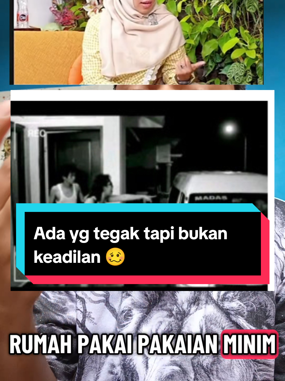Ada yg tegak tapi bukan keadilan🥴#Acik02 #yaimim #sahara 