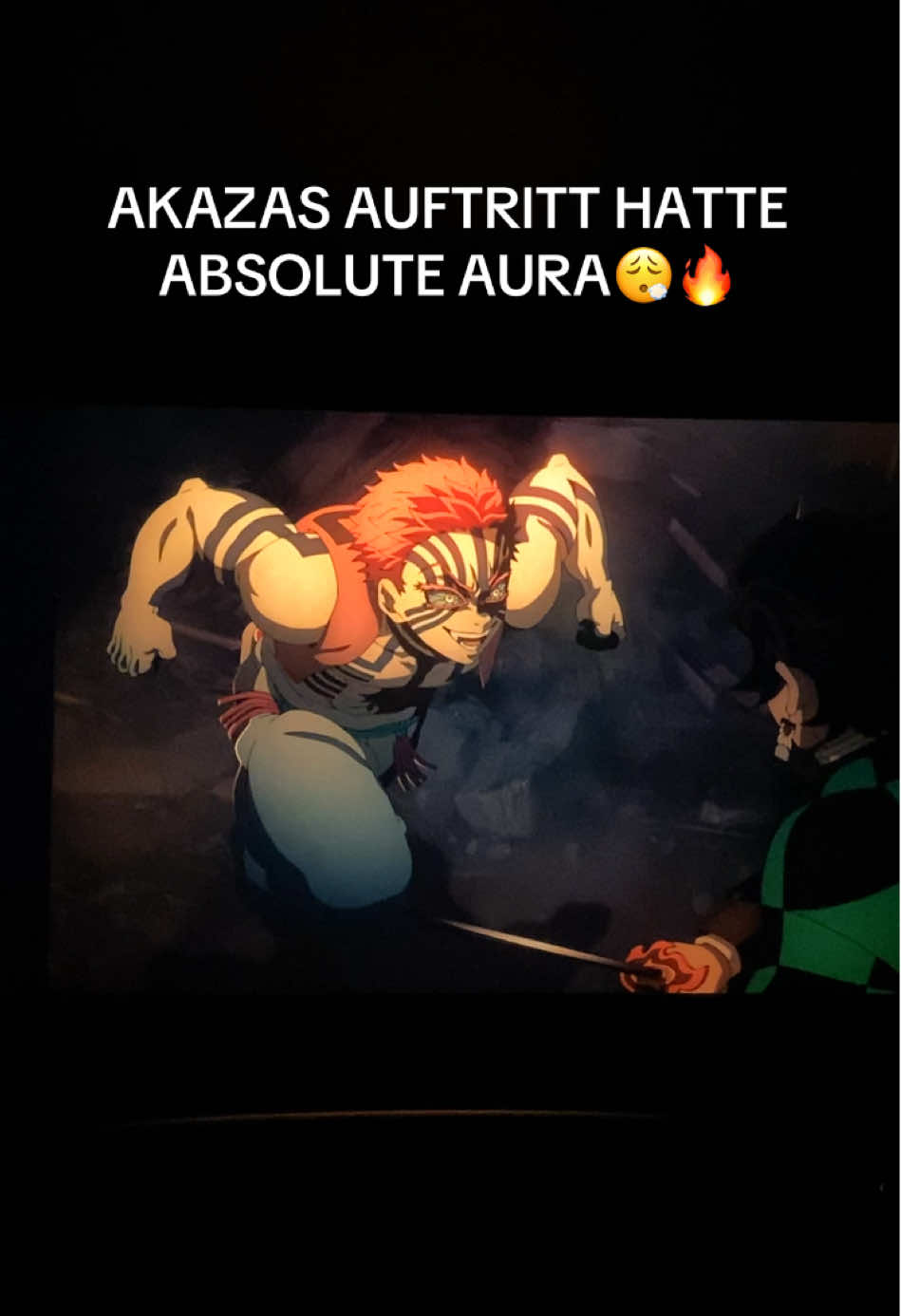 Akaza zu wilder Charakter🔥🥷 #akaza #demonslayer #cinema #fyp 