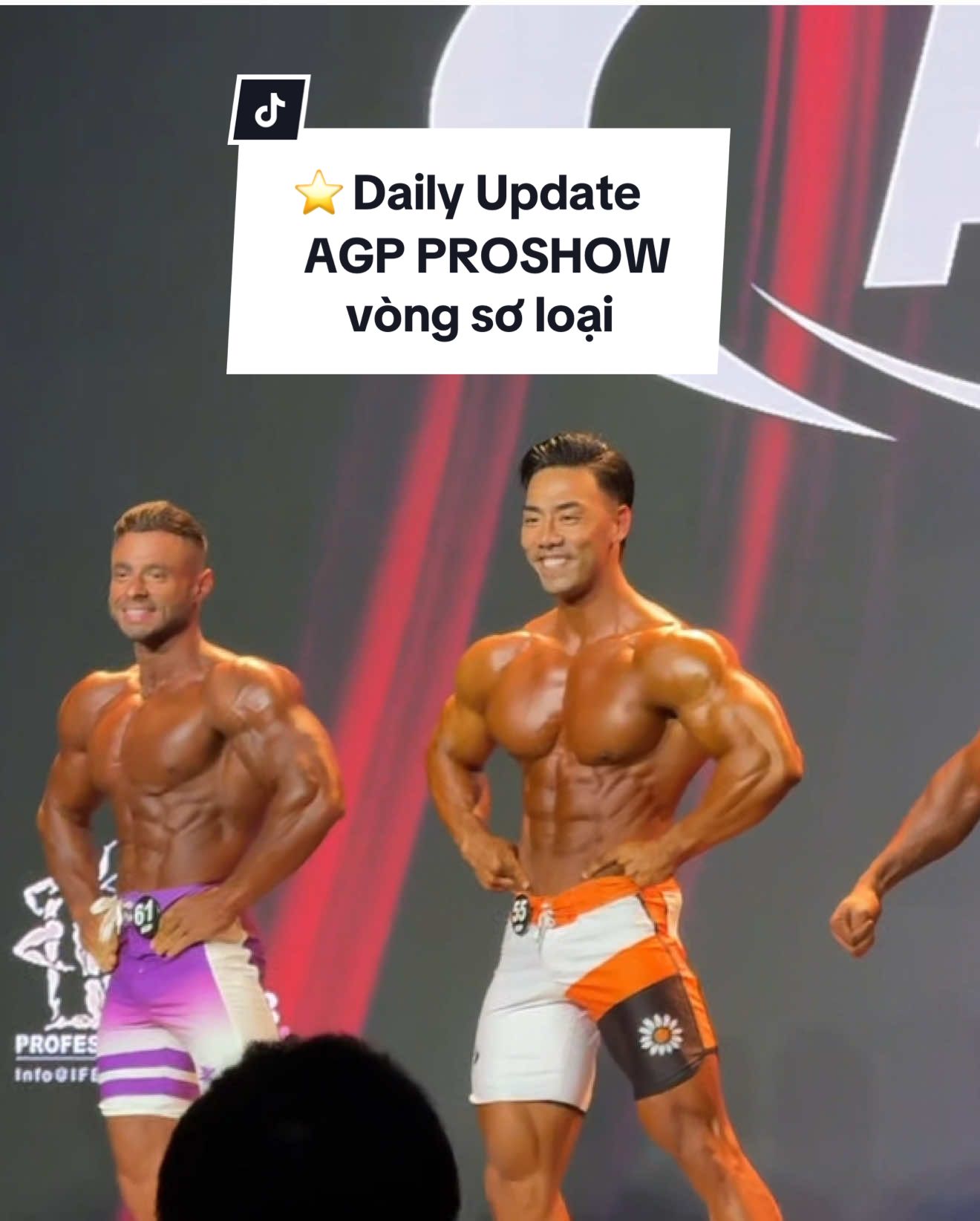 ⭐️ Daily Update : Ngày 2 AGP PROSHOW : vòng sơ loại #DANGBEOO #thegioiwhey #minhtoangalaxyHotel #hfi #DHCVietNam 