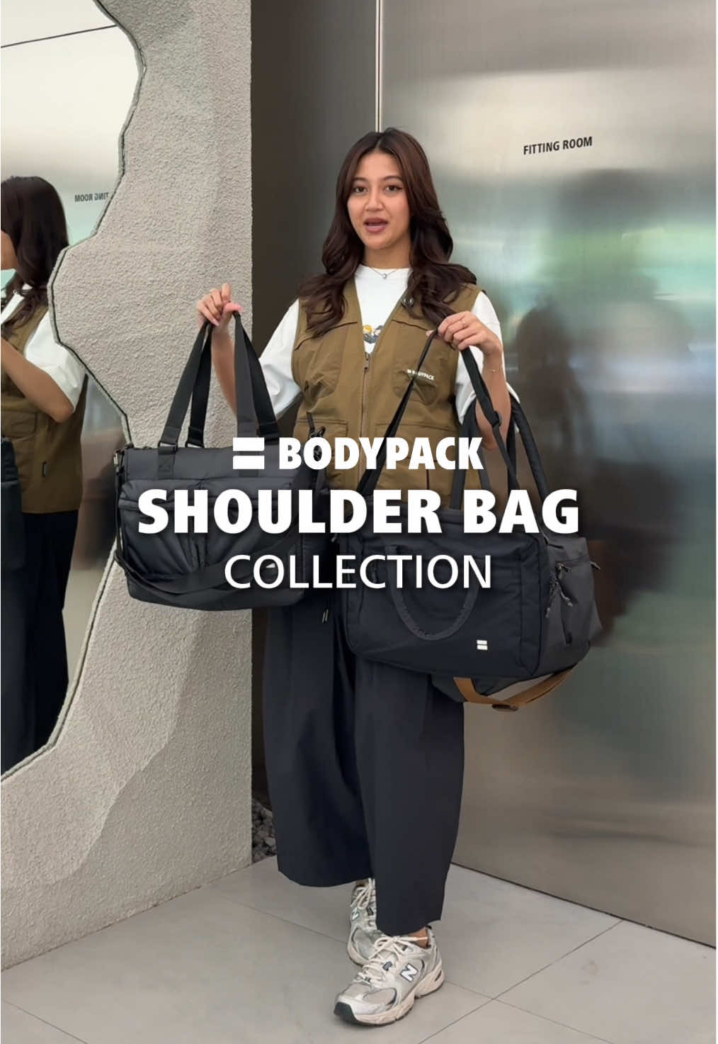 Buat kalian yang gasuka pake backpack, boleh banget coba product ini! 👀 #shoulderbag #totebag #localbrand #fyp #rekomendasitas 