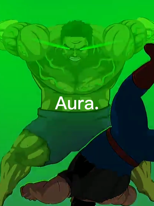 Aura.🗿 Part3 #superman #hulk #supermanvshulk #aura #hero #xh #xhtiktok #mangaedit 