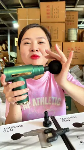 Máy massage cầm tay 4 đầu 6 chế độ lực #maymassage #maymassagecamtay #maymassagemini #xuhuong #bongbuongbinh 