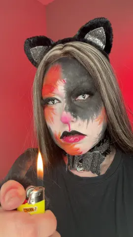 #halloweenmakeuplook #cat ##sfxmakeup 
