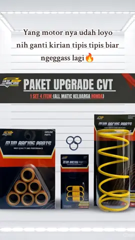 Paket upgarde CVT best seller dari MJM Racing Roller cvt #upgardecvt #cvt #modifikasimotor 
