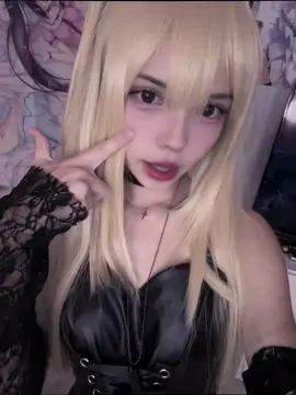 Because I have the eyes^^ #misaamane #deathnote #misaamanecosplay #cosplay 