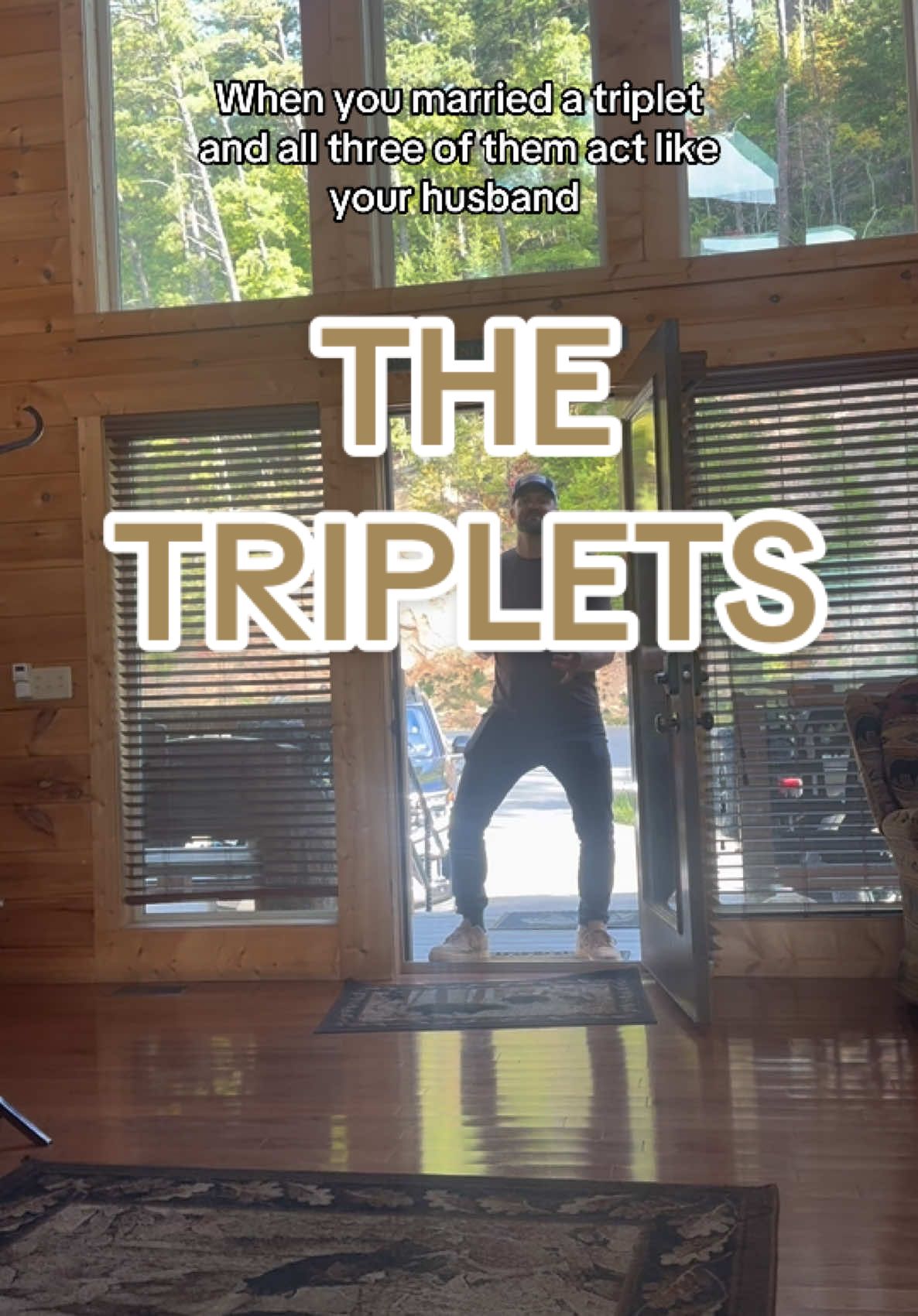The triplets are back together @Parkside Resort #triplets #identicaltwins #dunkin #family #mcaloonfamily #pigeonforge 