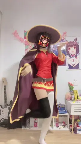 dance :3! #megumin #konosuba #cosplay 