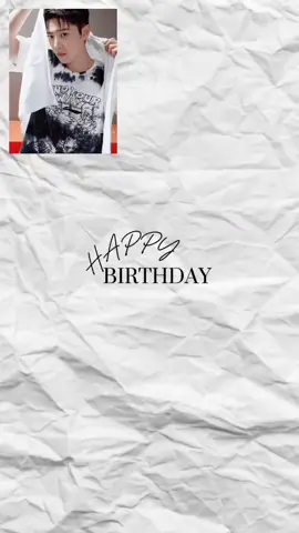 #เทรนด์วันนี้  05.10.1991 😚 34 ขวบแล้วฮ่ะ #เซียวจ้าน #xaiozhan #肖战xiaozhan #happybirthday 