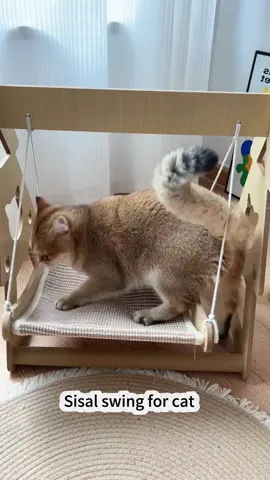 Give your cat the ultimate spot for naps and play! 🐾 This isn't just any cat bed—it's a multi-functional hangout designed for your feline's every whim. ✨ Multi-Functional Rocker: A cozy bed that turns into a gentle rocking playground. Perfect for sleeping and playing! ✨ Tough & Durable: Made with a sturdy, scratch-resistant fabric that won't shed or tear, so it stays looking new. ✨ All-Season Comfort: The breathable cotton-linen blend keeps your cat comfy year-round. Say goodbye to flimsy beds that fall apart! This one is built to last through countless naps and zoomies. 😼 Tap the link in our bio to shop! ➡️ #CatBed #CatFurniture #PetComfort #DurableDesign #CatLife     