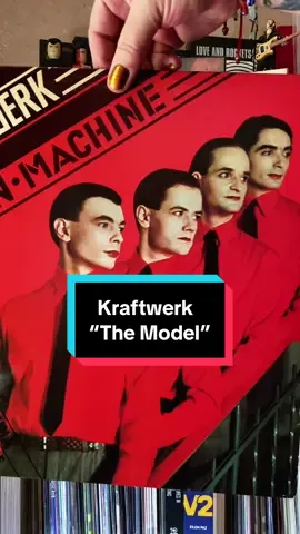 Kraftwerk - “The Model” from the album ‘Man•Machine’ (1978/Capitol) This was Kraftwerk’s seventh studio album and one of their most popular releases.  Cold, mechanical and danceable. Fantastic! @Kraftwerk  #kraftwerk #electronicmusic #electropop #vinyltok 