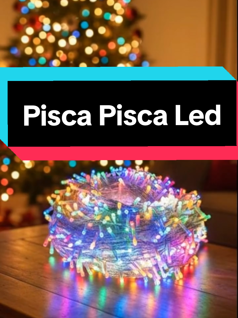 Pisca Pisc Led  #piscapisca #led #natal #enfeite #tiktokshop 