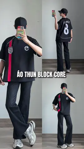 Áo thun blockcore brand somay Nemesis #review #fyp #outfit #xuhuong 