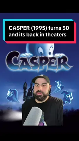 CASPER (1995) turns 30 and it’s back in theaters for the next week @Universal Pictures #casper #spookyseason #movies 