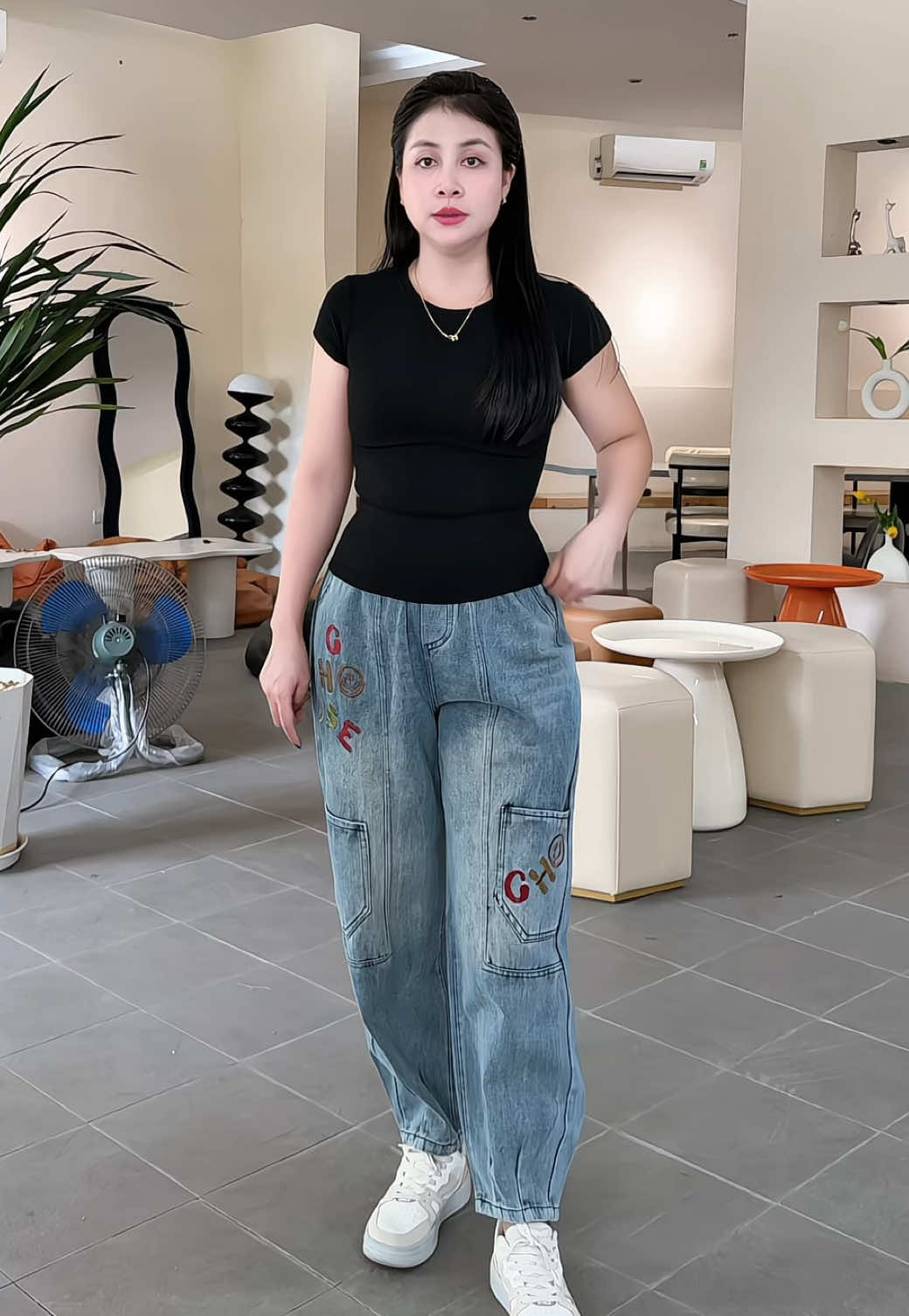 Quần jeans thổ #quanjeannu #bagyyjeans #quantho #moonmummim 