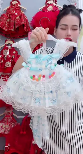 Váy lolita công chúa hai dây cho bé gái #xuhuongtiktokkk #huyendiukid #vaycongchuachobe #damcongchuachobe #vaybegai 