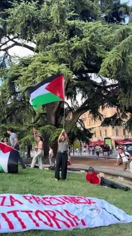 Sono due anni che urlo PALESTINA LIBERA che bello sentirlo da 15.000 persone ieri❤️🇵🇸#palestinalibera #palestina 