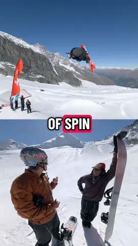 @BrockCrouch99 teaching @Zeb Powell how to do a double cork on a snowboard #fyp #snowboard #winter #gopro 