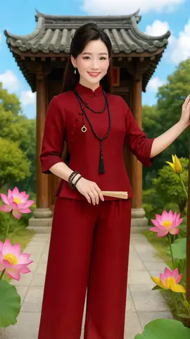 🎋 “Chị ơi set đồ đi chùa này hot quá luôn! @Vân Anh Chăm Chỉ  @Vân Anh Chăm Chỉ  @Vân Anh Chăm Chỉ #SetĐồĐiChùa #PhápPhụcĐũiHàn #StyleThanhTịnh #Mijustore #ĐồĐiChùaĐẹp 