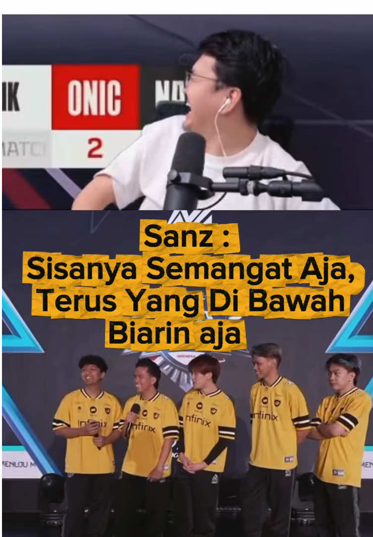 Kairi : Senang karna no 1 dan sanz : sisanya semangat aja, terus buat yang dibawah biarin aja🫣 | Match Mpl id | Onic vs Navi