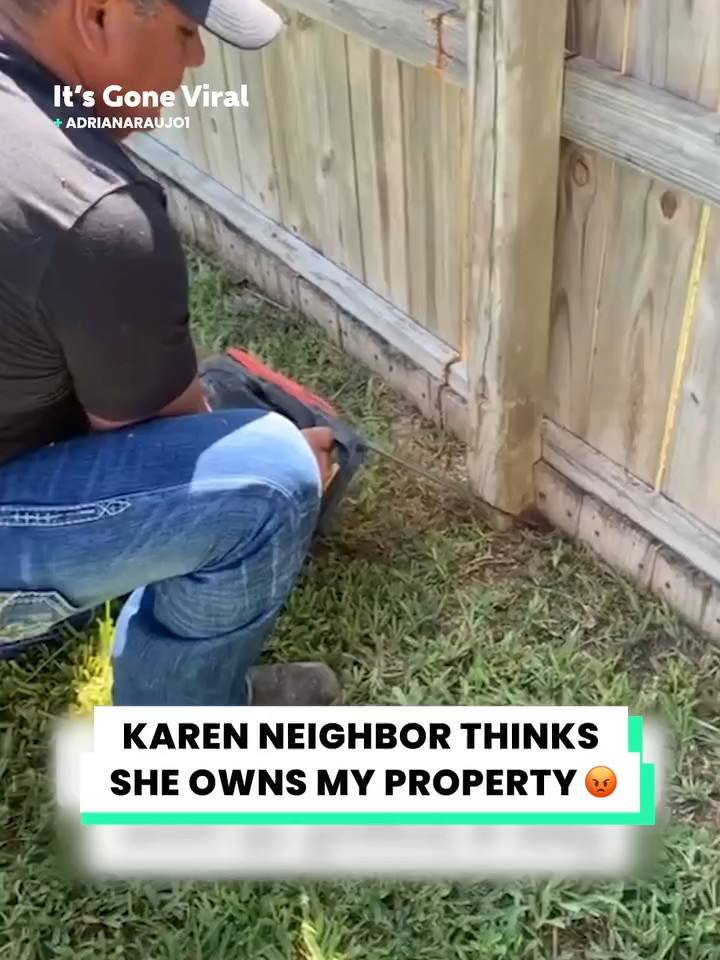 She won't respect the property line 😡#tictok #newyorkcity #foryoupage❤️❤️ #100000k #foryoupagе