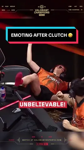 Boaster clutched so hard it knocked him over 😅 #Valorant #VCT #VALORANTChampions #VALORANTFunny #VALORANTClutch 