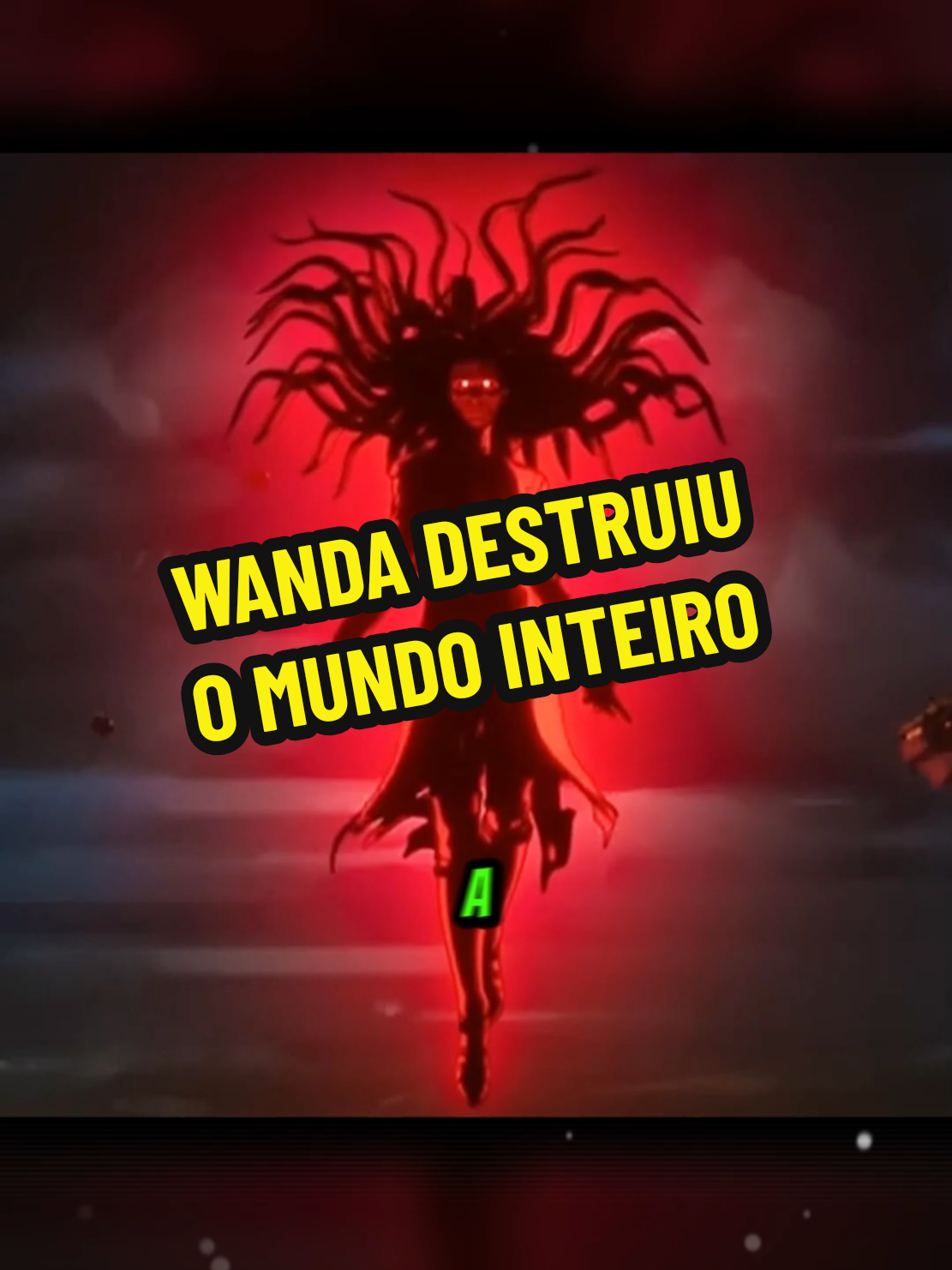 Wanda acabou com o mundo inteiro em Marvel zombies #marvel 