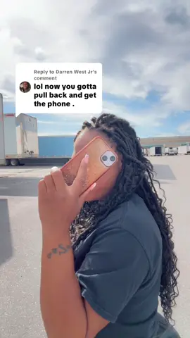 Replying to @Darren West Jr  It’s ok I got another one 🥹😂 📱 #truckerlife #fypシ 