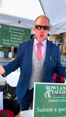 Mr. Yauger trying to work the Asheboro Fall Festival #fyp #badbunny #funny #heymryauger #nc 