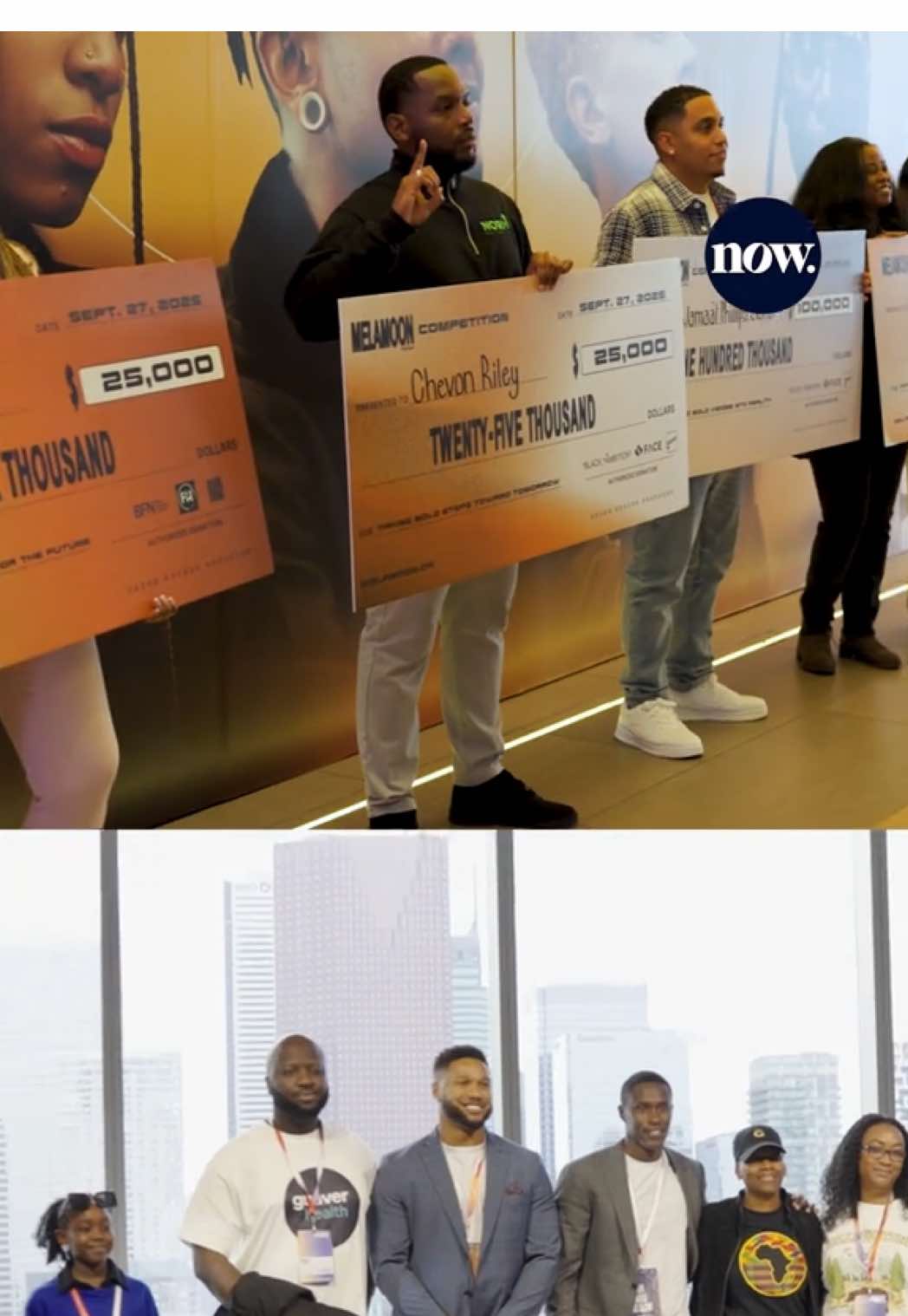 The pitch competition #Melamoon landed in Toronto last weekend with power, purpose & pure Black excellence. ✨ 6 finalists. $200K in grants up for grabs — the largest prize pool ever for Black founders in Canada. 🔥 @fundedbyface @blackambitionprize #Melamoon2025