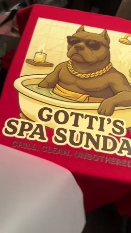 Grab your Gotti merch online now 🐾✨ Shop the exclusive collection at 👉 www.debonairpetcare.com 💙 #GottiGang #DebonairPetCare #BullyBreedStyle #DogMomLife #PetParentsUnite      