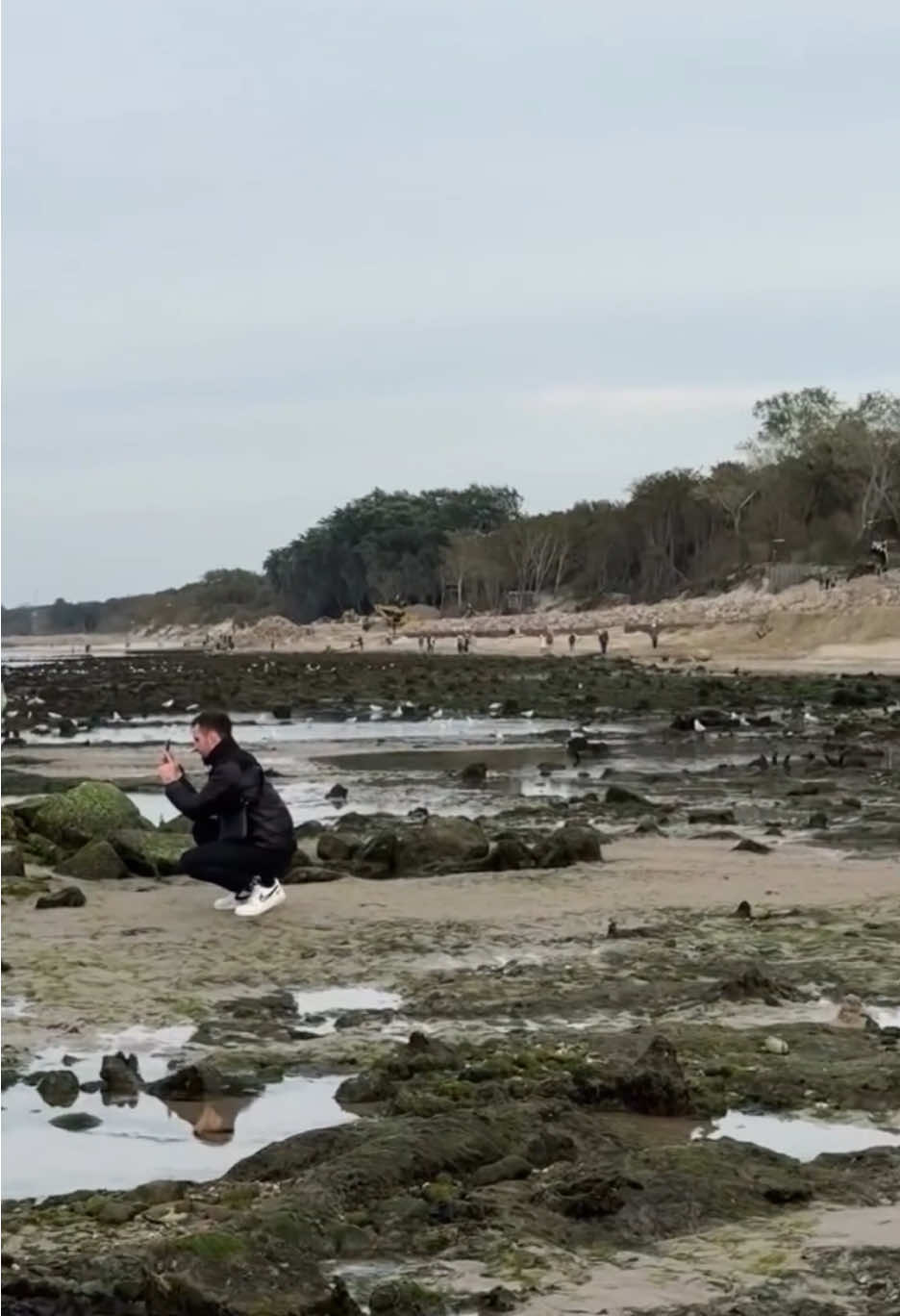Не припомню такого отлива 🌊  Зеленоградск 📍