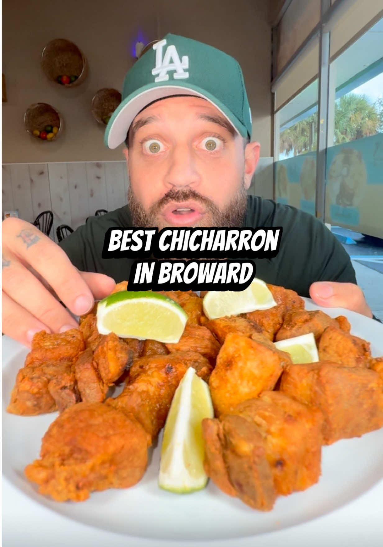Inspirational Chicharron, I cried filming this.  @La casita salvadoreña  #FoodTok #SouthFloridaFood #BrowardEats #ViralEats #tiktokfoodie 