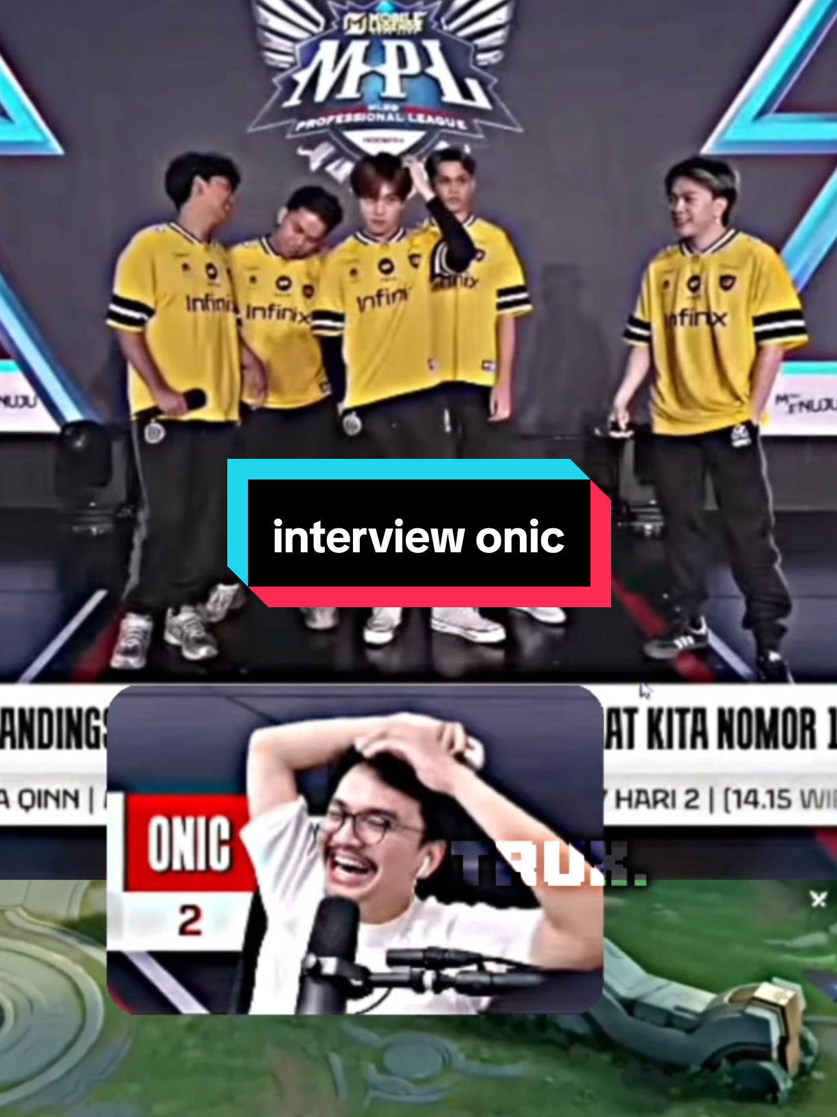 interview full ngakak onic roasting tim yang di 7🤭😹 #set1awanade #MLBBObsidia #MLBB #MLBBNEXT2025 #NEXTJagoanMabar