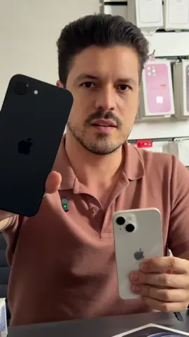 iPhone 16e ou iPhone 14 ? 👀 #iphone16e #iphone14 #vendasetrocas 