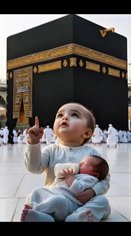 La ilaha illallah, cute baby reaction Kalma#tiktok #shorts #viral #trending #islamic_video @Farid Khan 